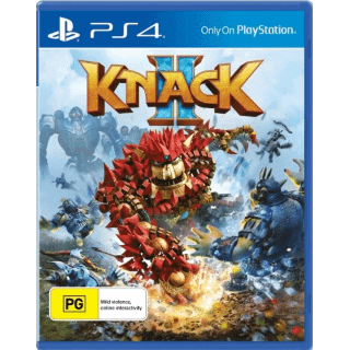 #Knack2 An entertaining game with a well rounded fun story.  Great combat, which is let down at times by awkward camera mechanics. Upgrade chests feel far too spread out & the random drop element often leaves the player with an inventory full of partially complete (and thus useless) items.
